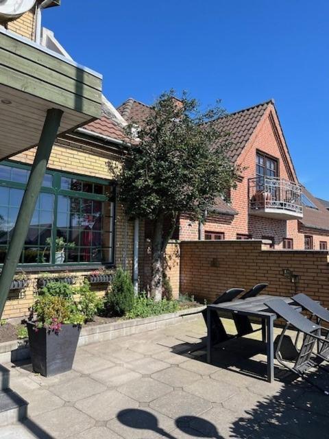 Biersted Kro Åbybro Exteriör bild